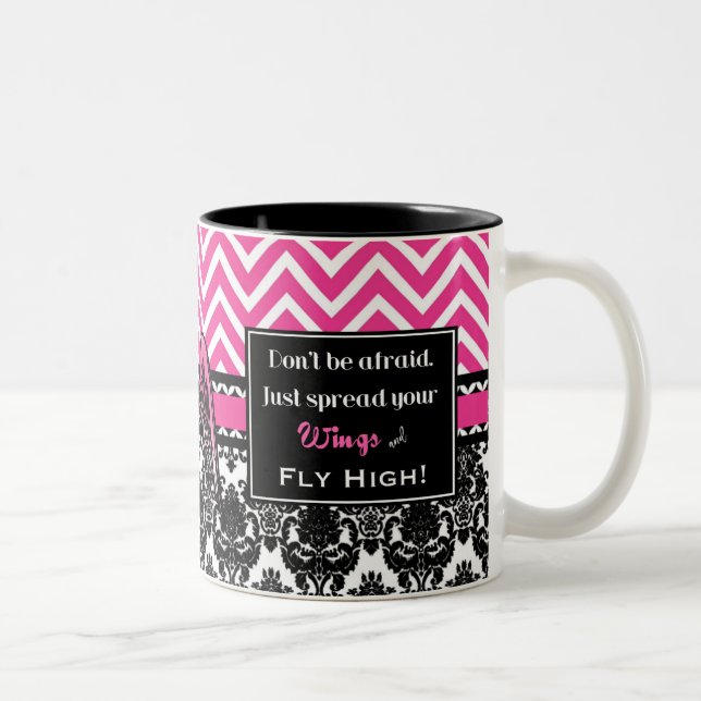 Haute tasse de Dana de mouche (Droit)