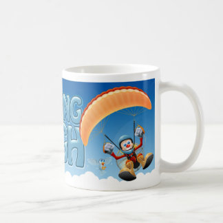 Haute tasse volante de Paramotor