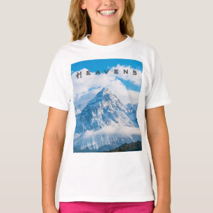 Hauts T-Shirts Personnalisés Blanc Couleur Filles
