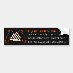 Havamal Bumper Sticker