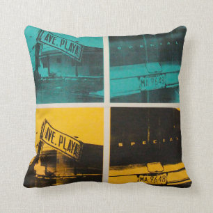 Havana 2 throw pillow