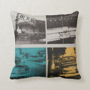 Havana 3 throw pillow