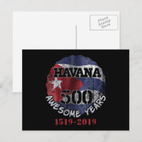 Havana 500 Awesome Years - Cuba Anniversary