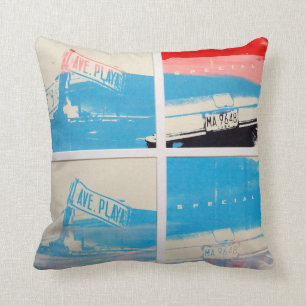 Havana 5 throw pillow