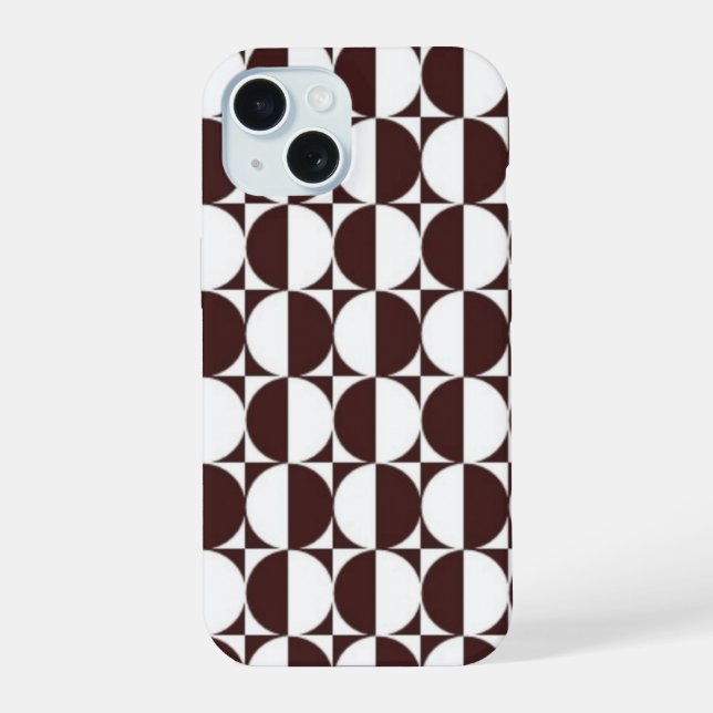 Havana Brown Edition iPhone 15 Case (Back)