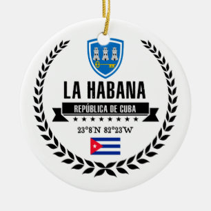 Havana Ceramic Ornament
