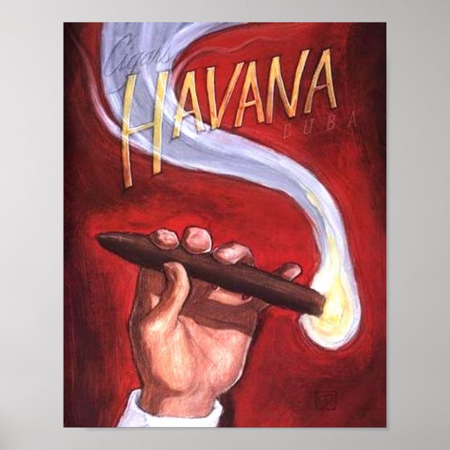 Havana Cigar Poster (Front)
