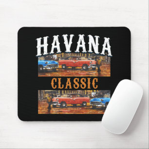 Havana Classic - Cuban Vintage Car Art Mouse Pad