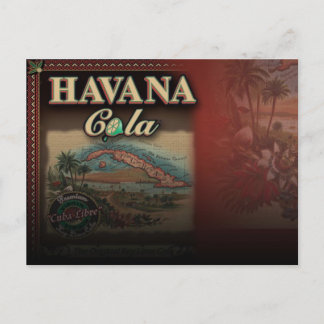 Havana Cola Post Card