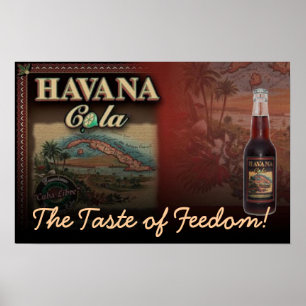 HAVANA COLA The Taste of Freedom! Canvas Print