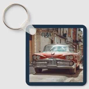 Havana CUBA Cars Keychain