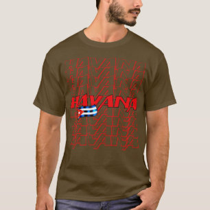 Havana Cuba Flag T-Shirt