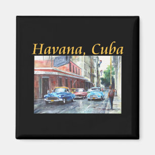 Havana Cuba Floridita Art Magnet