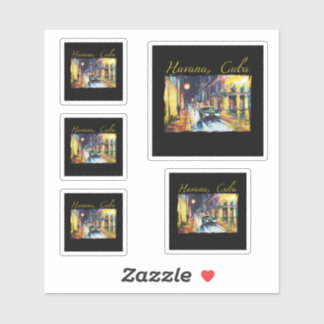 Havana Cuba - Habana Vieja Night Scene