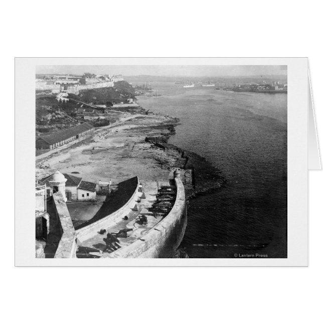 Havana, Cuba Harbour with part of Morro Castle (Front Horizontal)
