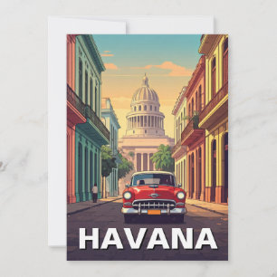 Havana Cuba Holiday Card