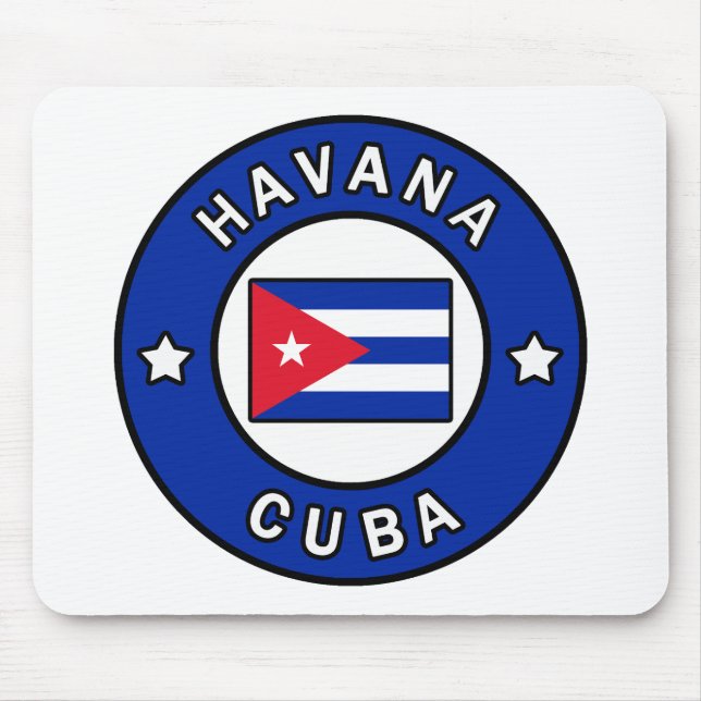 Havana Cuba Mouse Pad (Front)