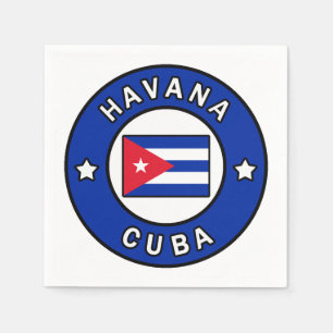 Havana Cuba Napkin