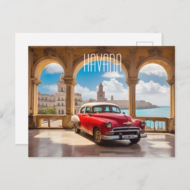 Havana Cuba Postcard (Front/Back)