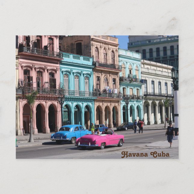 Havana Cuba Postcard (Front)