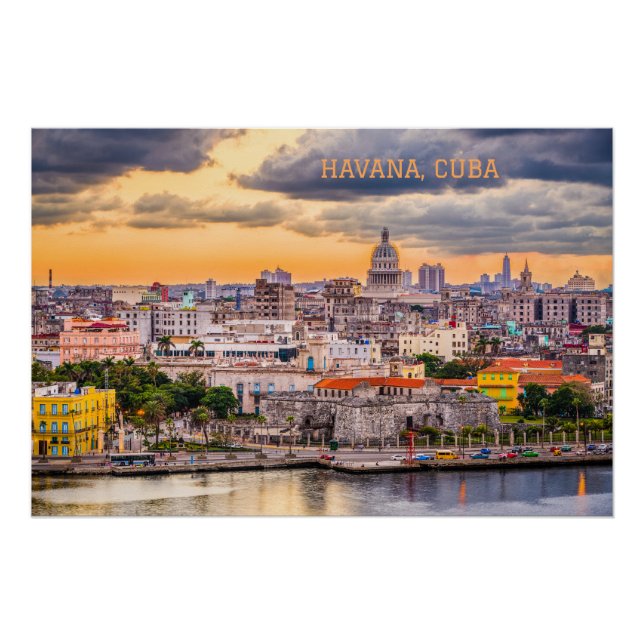 Havana CUBA Poster (Front)