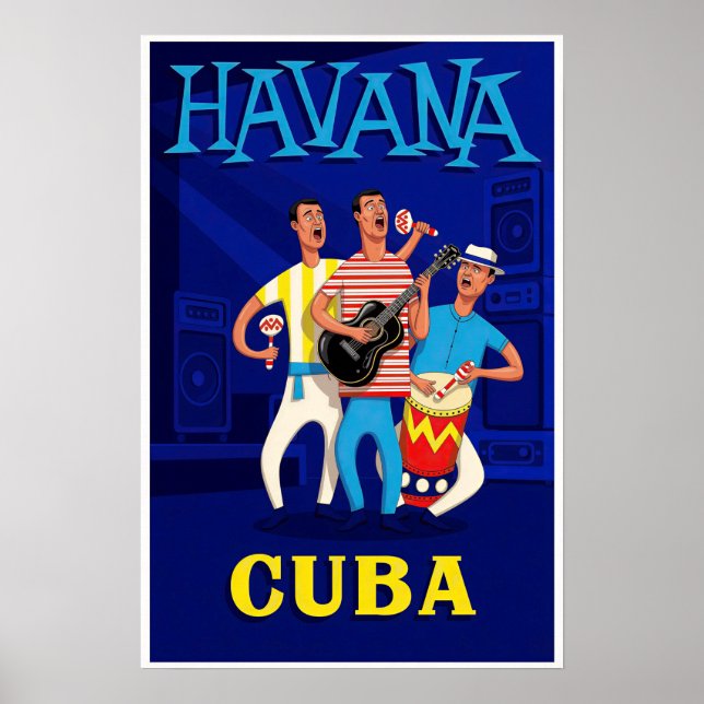 Havana, Cuba poster (Front)