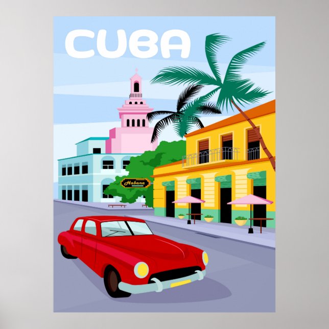Havana Cuba Poster (Front)