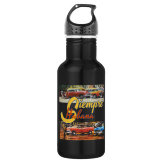 Havana Cuba - Siempre Habana 532 Ml Water Bottle