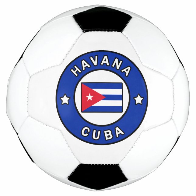 Havana Cuba Soccer Ball (Front)