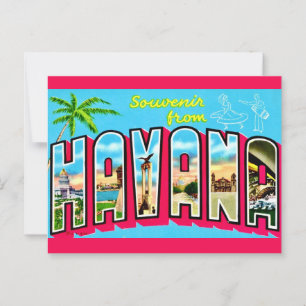 Havana Cuba Souvenir Postcard