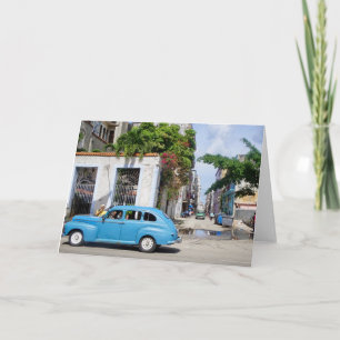 Havana Cuba Taxi Vintage, carte pour notes