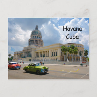 Havana, Cuba, The Capitol Building, Habana Capital Postcard