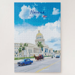 Havana, Cuba - Vintage Classic Soul Jigsaw Puzzle