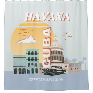 Havana Cuba Vintage Travel Art