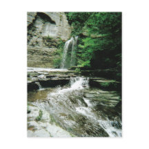 Havana Glen tombe à Montour Falls, NY Carte postal