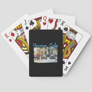 Havana Habana Viejo Cuba Playing Cards