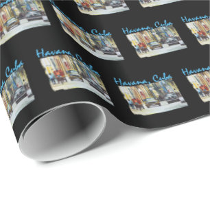 Havana Habana Viejo Cuba Wrapping Paper