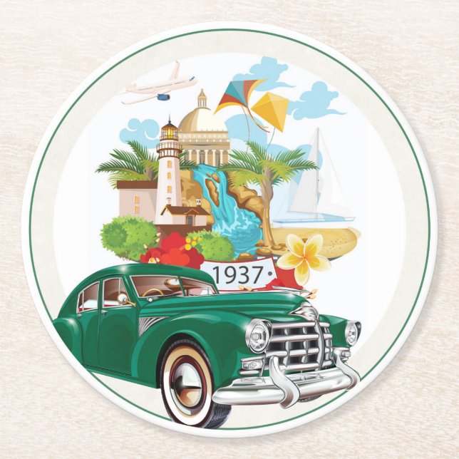 Havana Nights Party Coaster (Front)