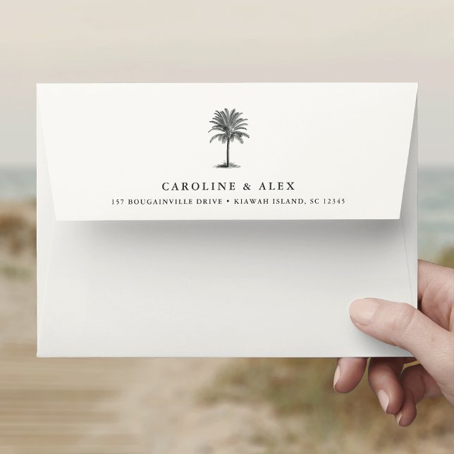 Havana Palm | Return Address Envelope (Creator Uploaded)