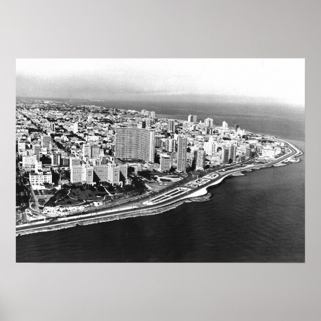 Havana Skyline 1957 Poster (Front)