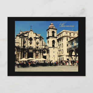 Havana square postcard