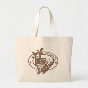 Havana Stamp Large Tote Bag