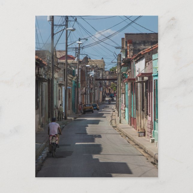 Havana streets postcard (Front)
