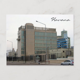 havana US interests Postcard