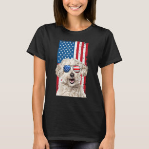 Havanese 4th Of July For Men Kids Havanese Dog T-Shirt
