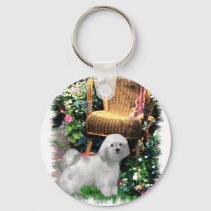 Havanese Art Gifts Keychain