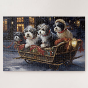 Havanese Christmas Festive Season  Jigsaw Puzzle