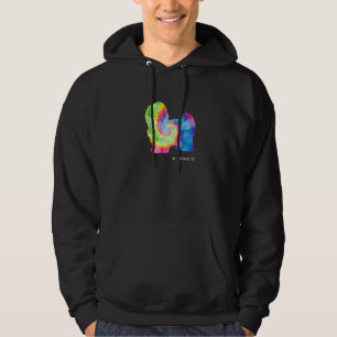 Havanese Cute Puppy Pet Dog Owner Hippy Tie Dye Hoodie