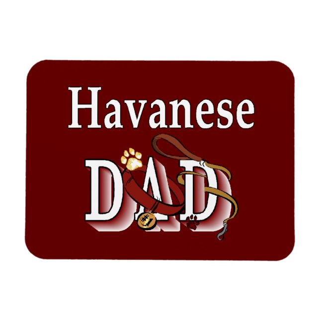 Havanese DAD Magnet (Horizontal)