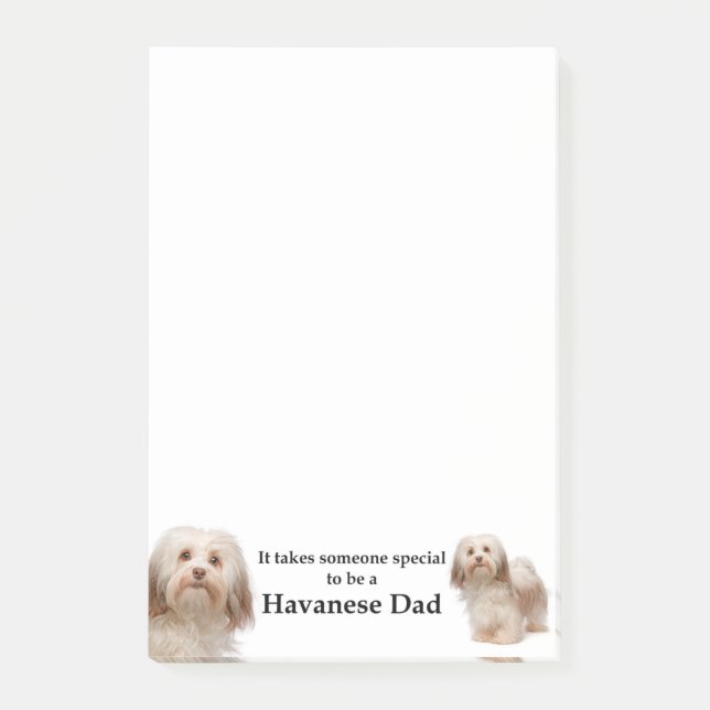 Havanese Dad Notes (Front)